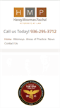 Mobile Screenshot of huntsville-texas-attorneys.com